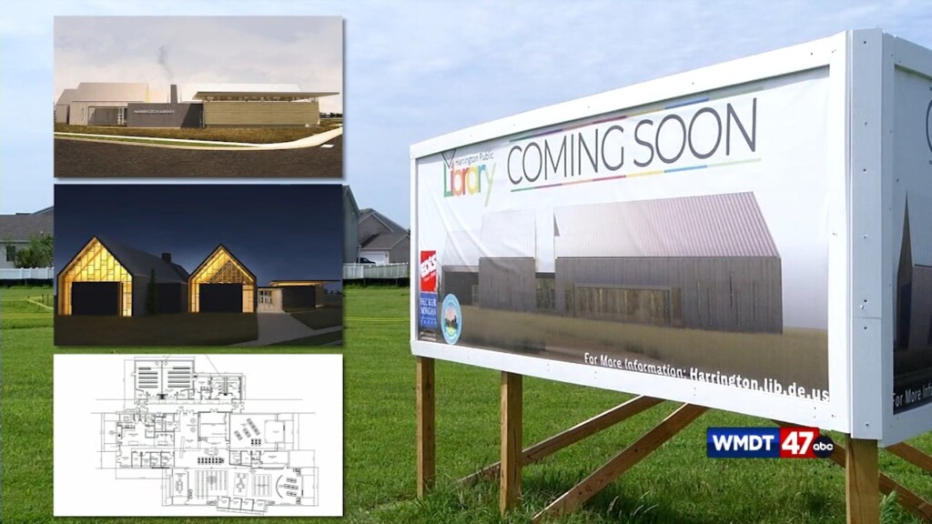 New Library Coming To Harrington