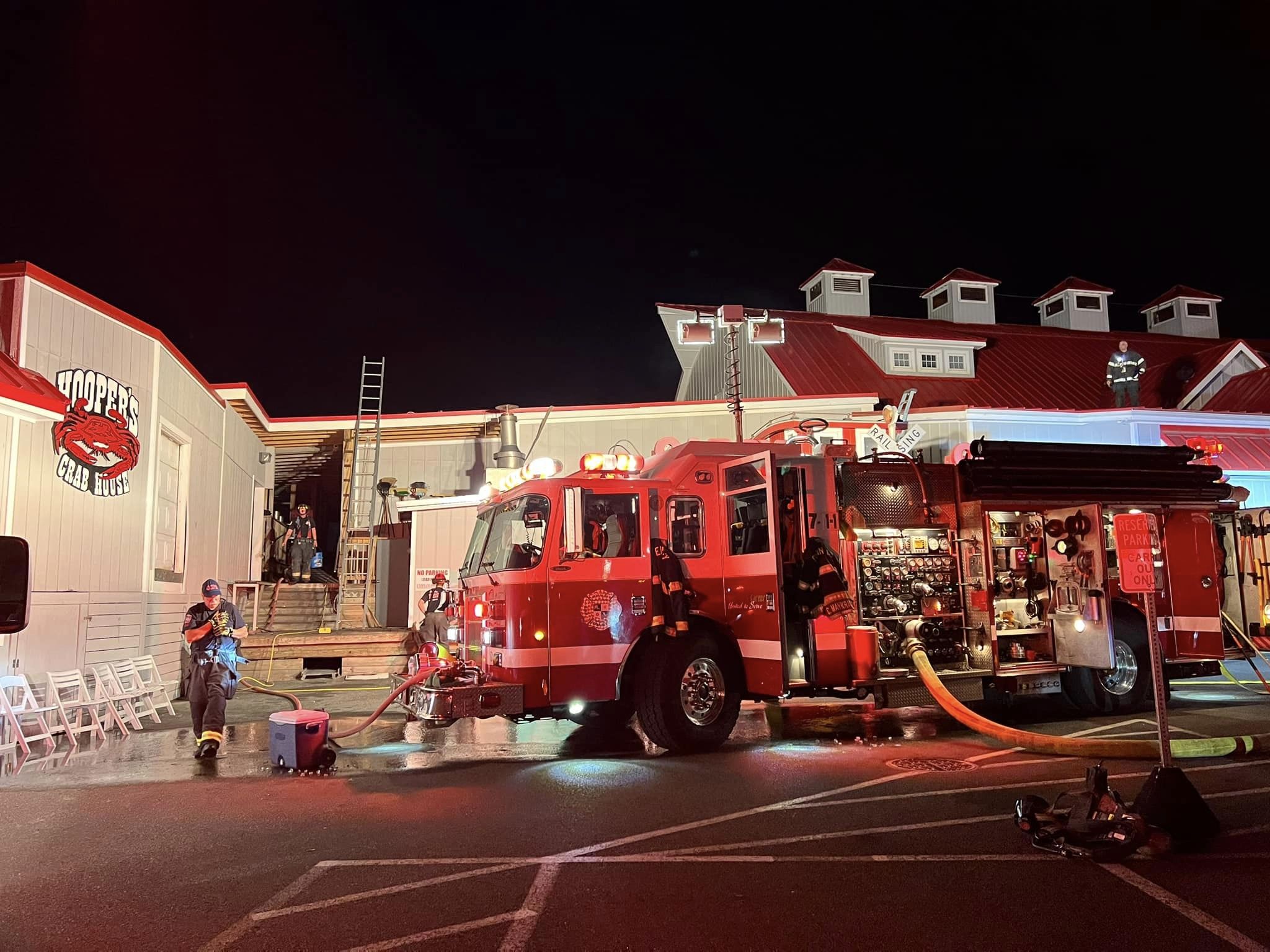 UPDATE Fire damages kitchen at Hooper's Crab House in Ocean City 47abc