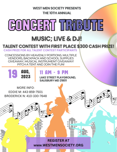 2023 Concert Tribute Flyer