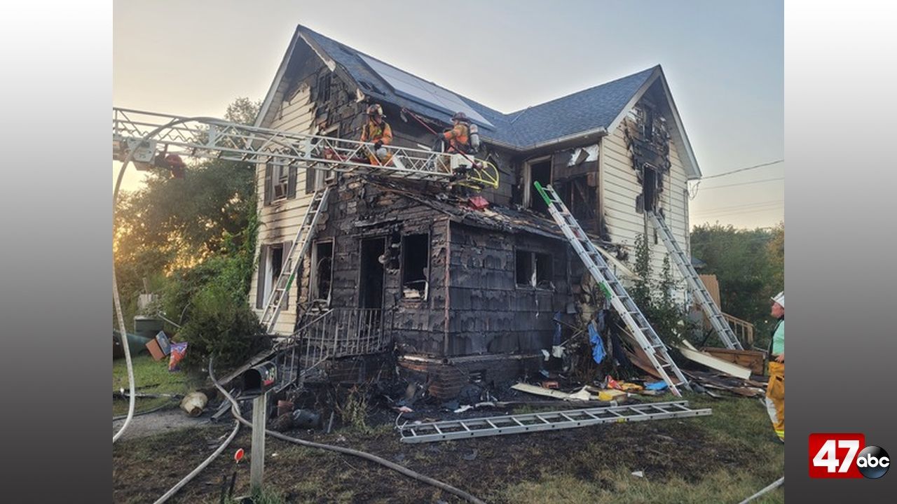 Pittsville home destroyed in fire 47abc