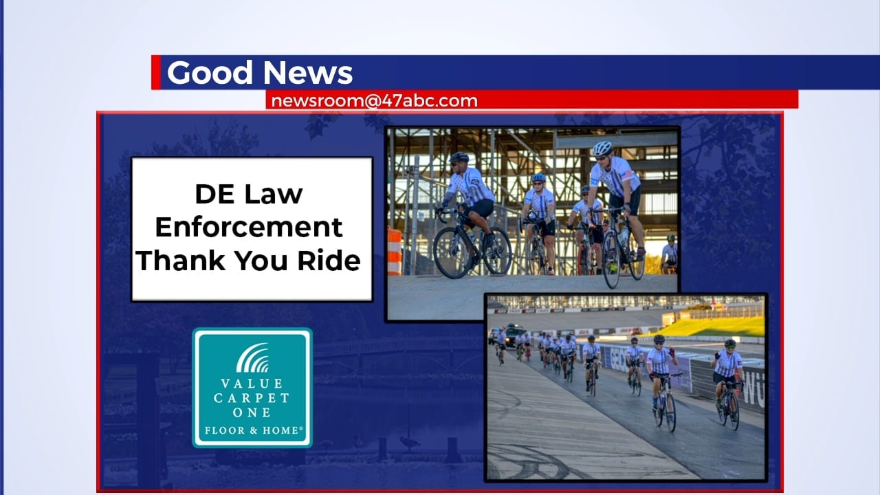 Delaware Law Enforcement Thank You Ride a success - 47abc