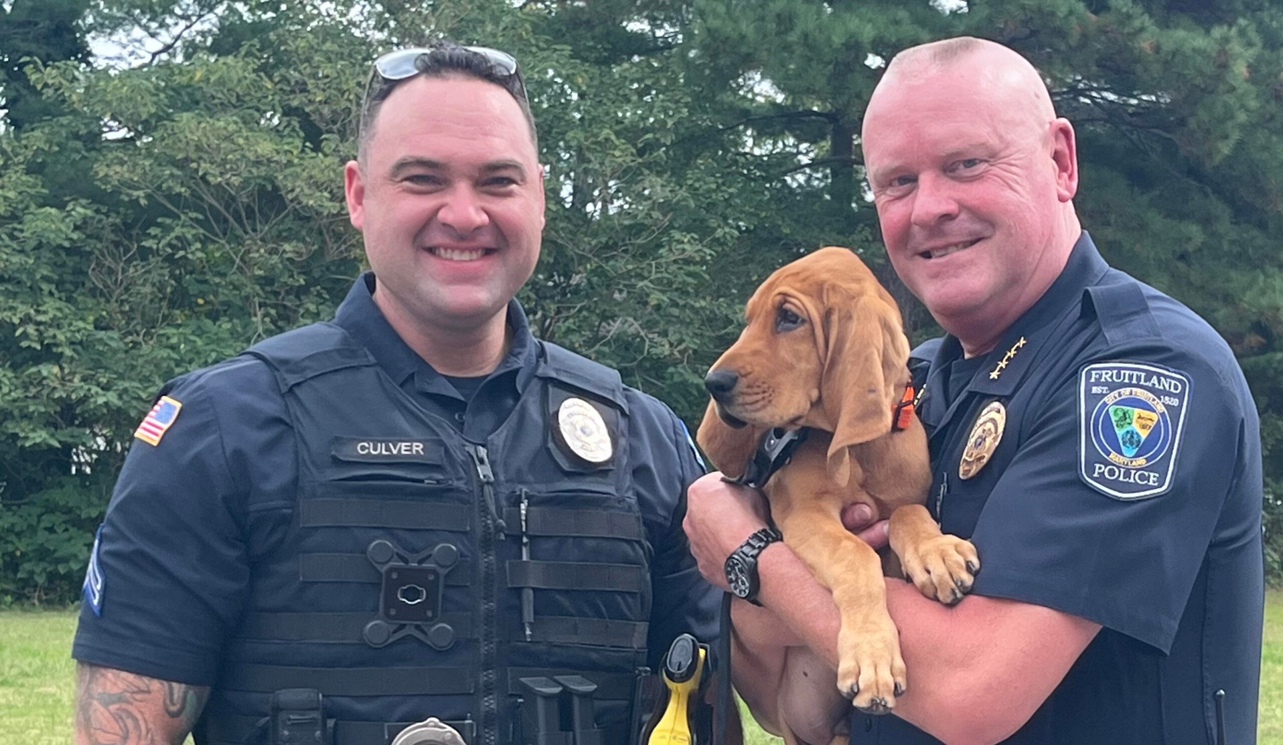 Fruitland Police Department adds new member to its force 47abc