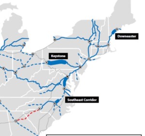 Proposal would connect Delmarva to Amtrack Corridor with new Diamond ...