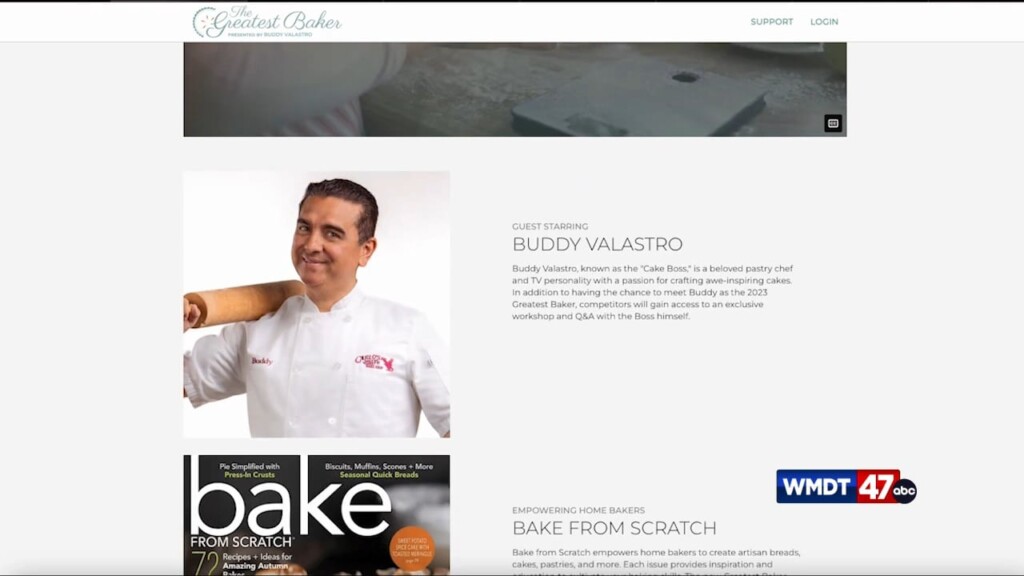 Local Baker In National Contest
