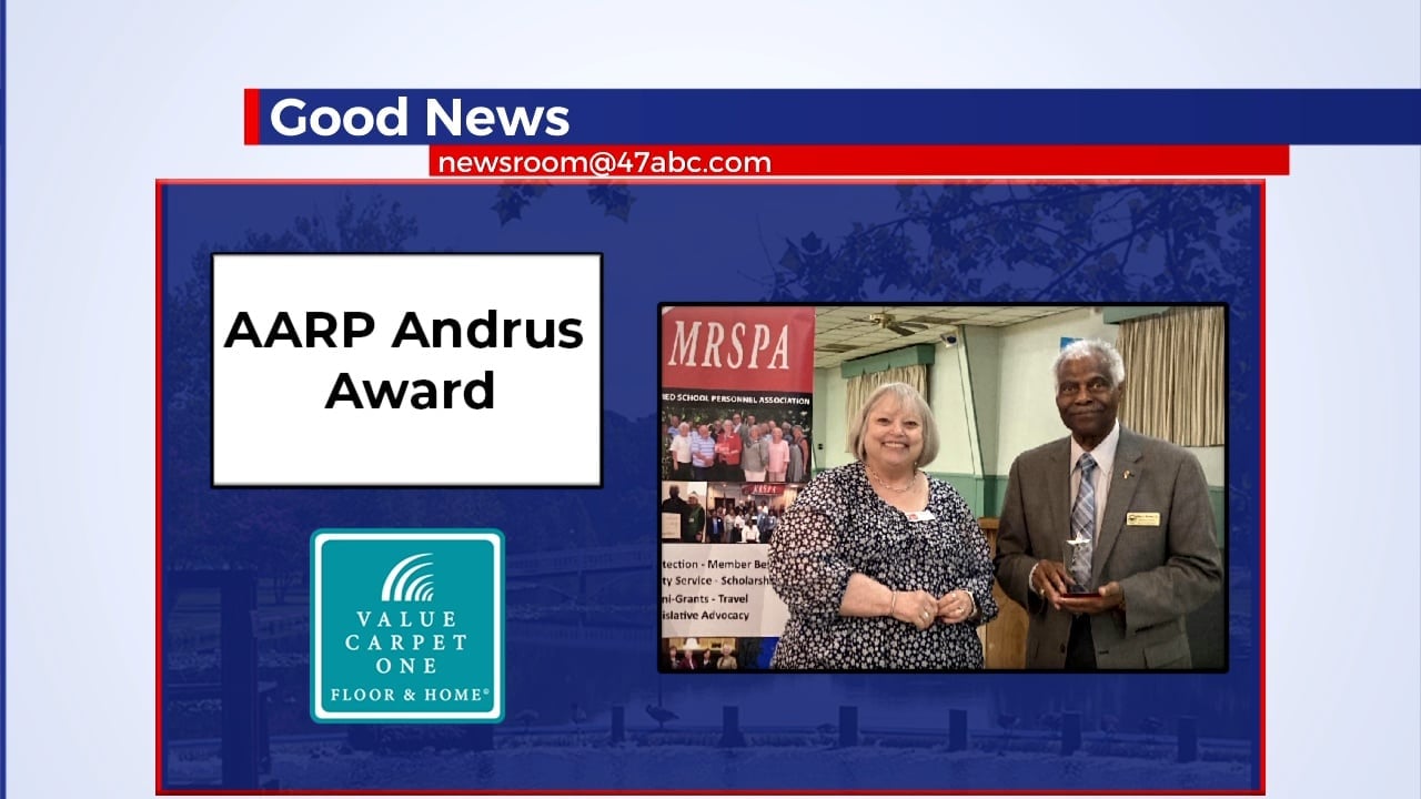 Co. man honored with AARP Andrus Award 47abc