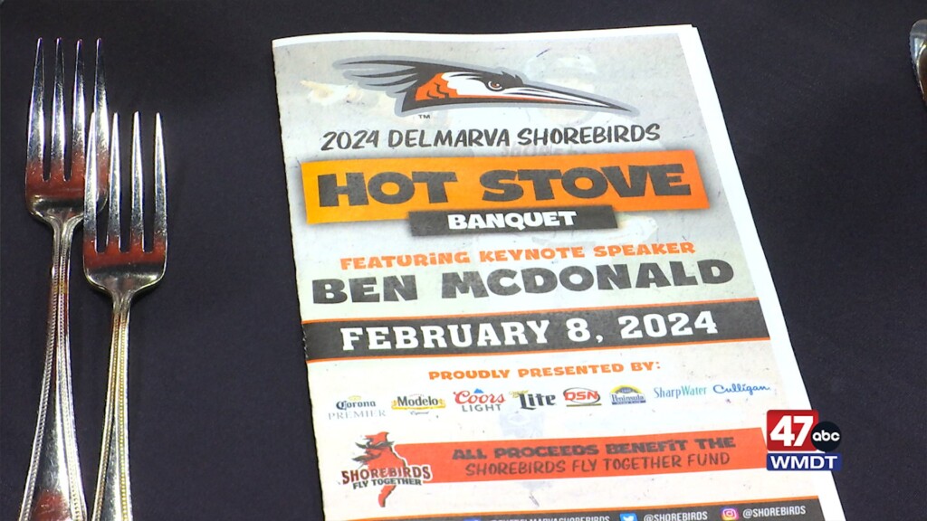 2024 Shorebirds Hot Stove Banquet