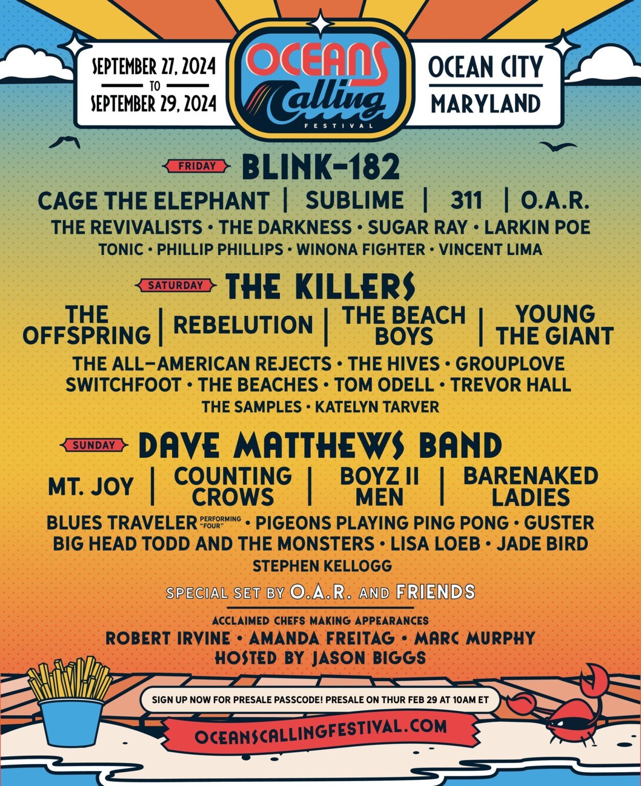 Lineup Announced For 2024 Oceans Calling Festival 47abc   428655854 403152779099182 1669403521096025328 N 1252x1536 