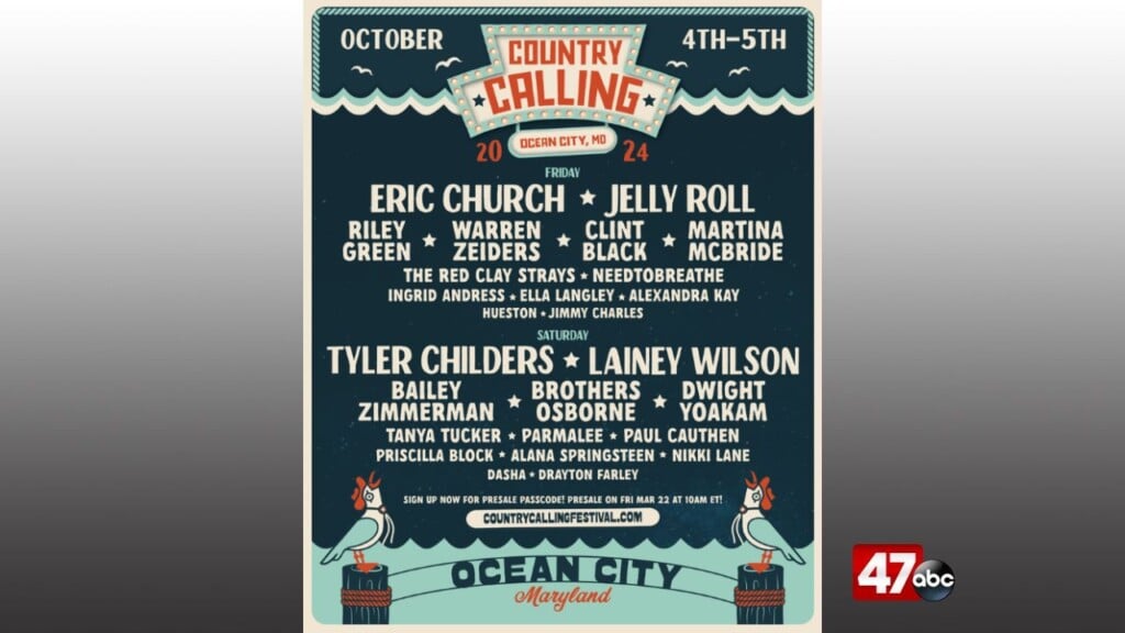 Lineup announced for Inaugural Country Calling Festival 47abc