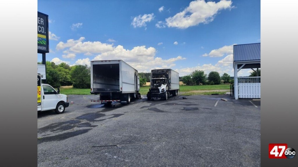 1280 Hebron Truck Fire