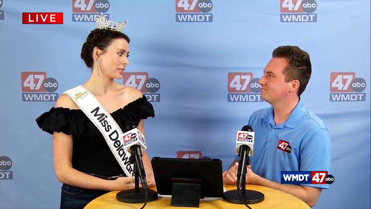 Miss Delaware joins WMDT at the Delaware State Fair - 47abc