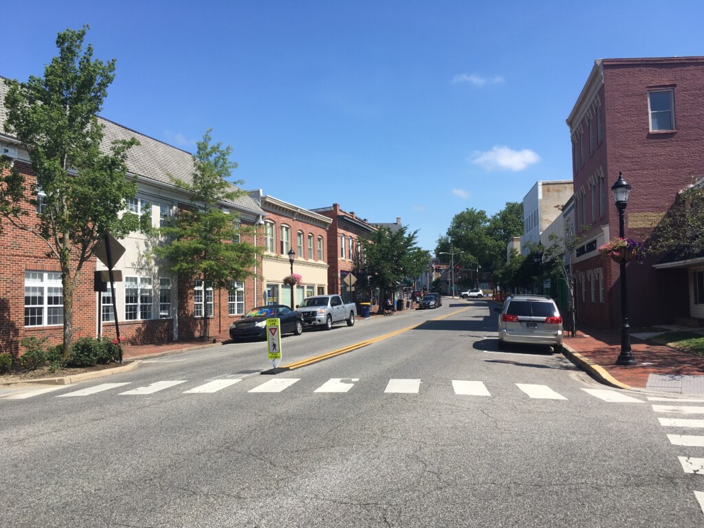 Walnut Street Nb At Park Avenue Milford De