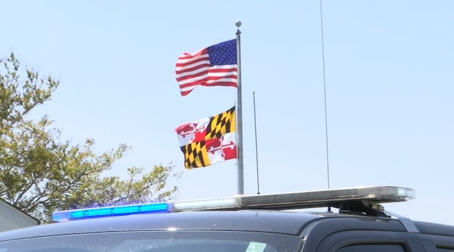 Policelightsflags