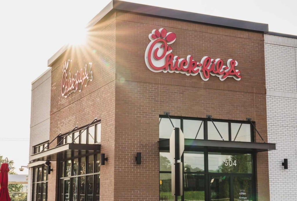 Chick Fil A Restaurant Exterior