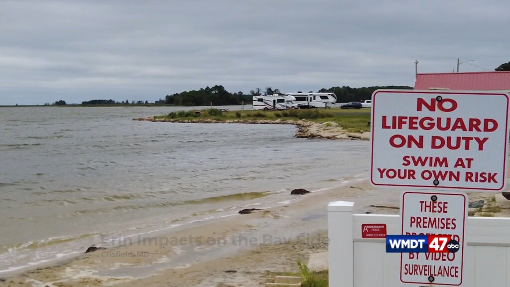 Erin Impacts On The Bayside