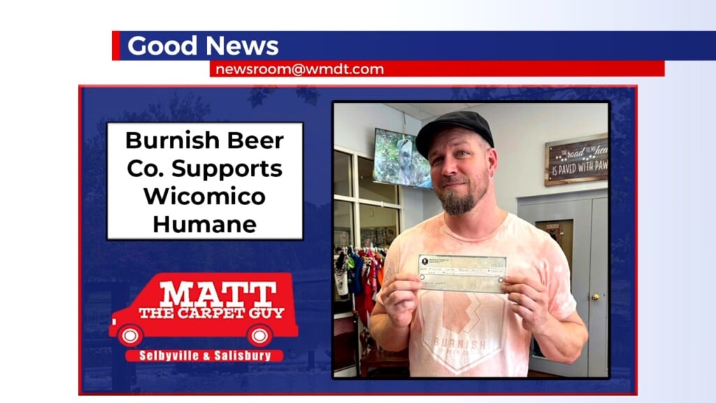 Good News Burnish Beer Co Supports Wicomico Humane