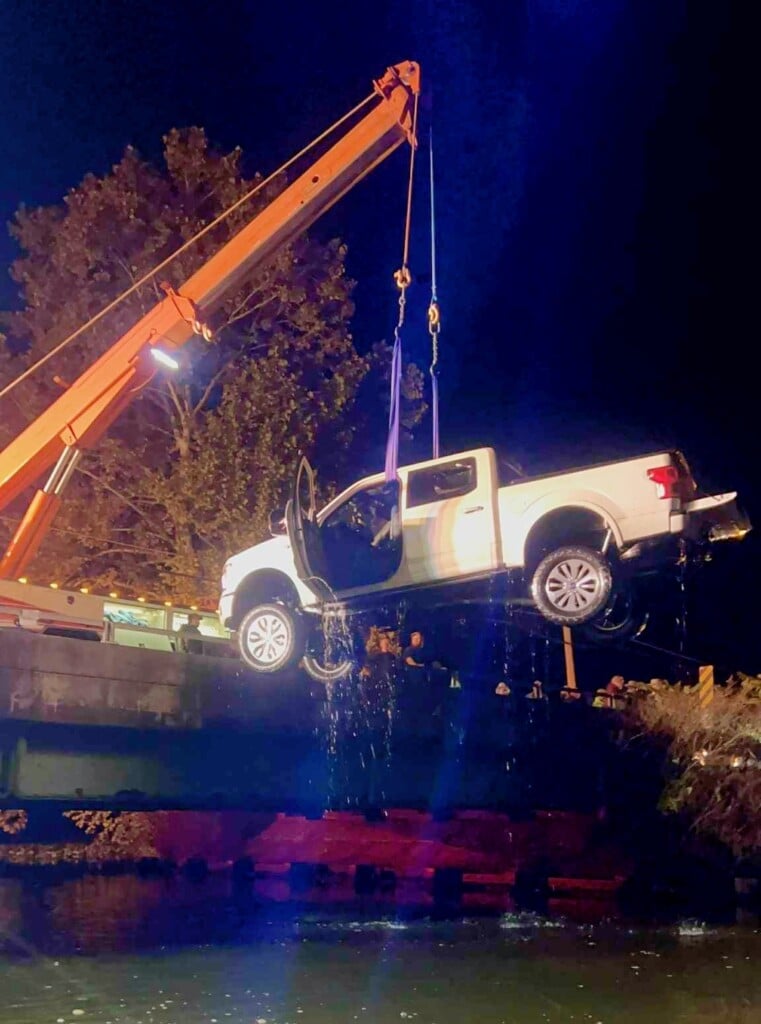 Truck In Water