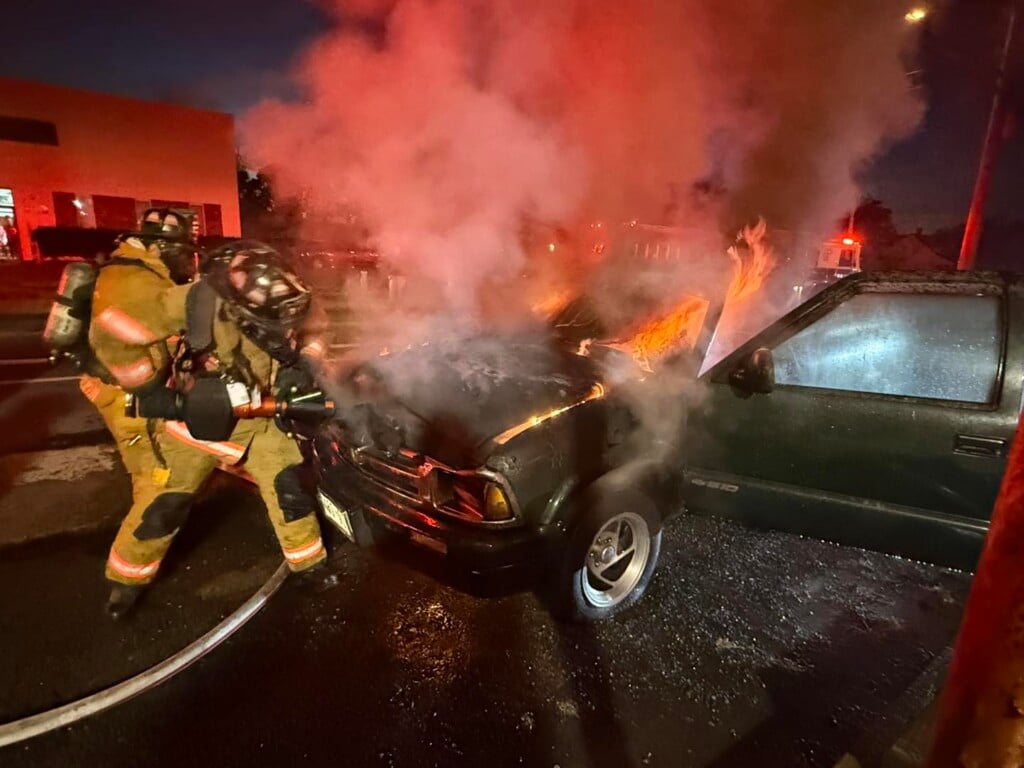 Pocomoke Vehicle Fire 1