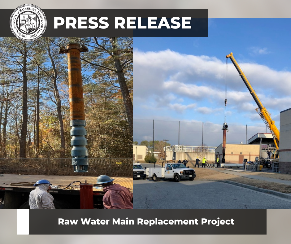 Raw Water Main Replacement Project 2026