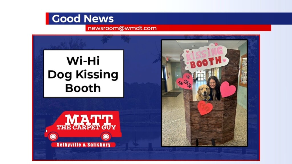 Wihi Dog Kissing Booth