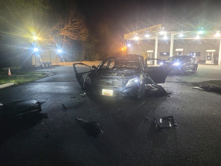 Caroline Vehicle Fire