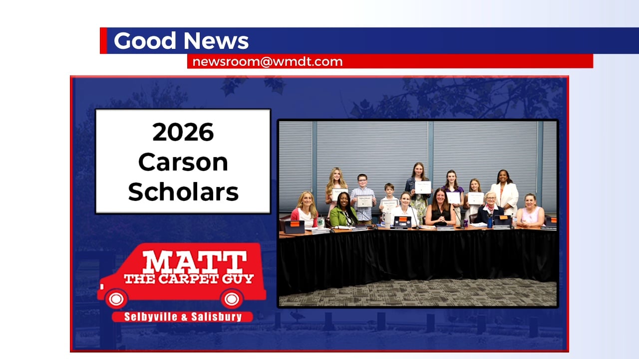 Nine Carson Scholars Recognized in Talbot Co. - 47abc