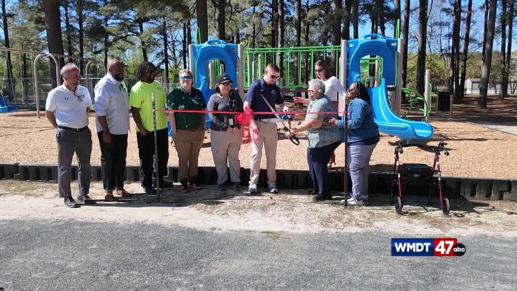 Indian Village Playground Ribbon Cutting