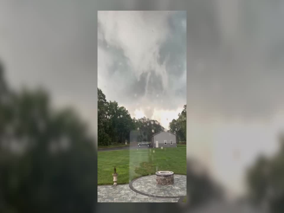 Possible Tornado In Trappe