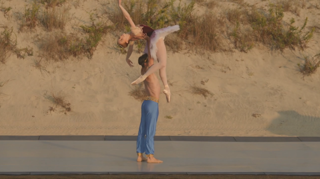 Ballet On The Beach