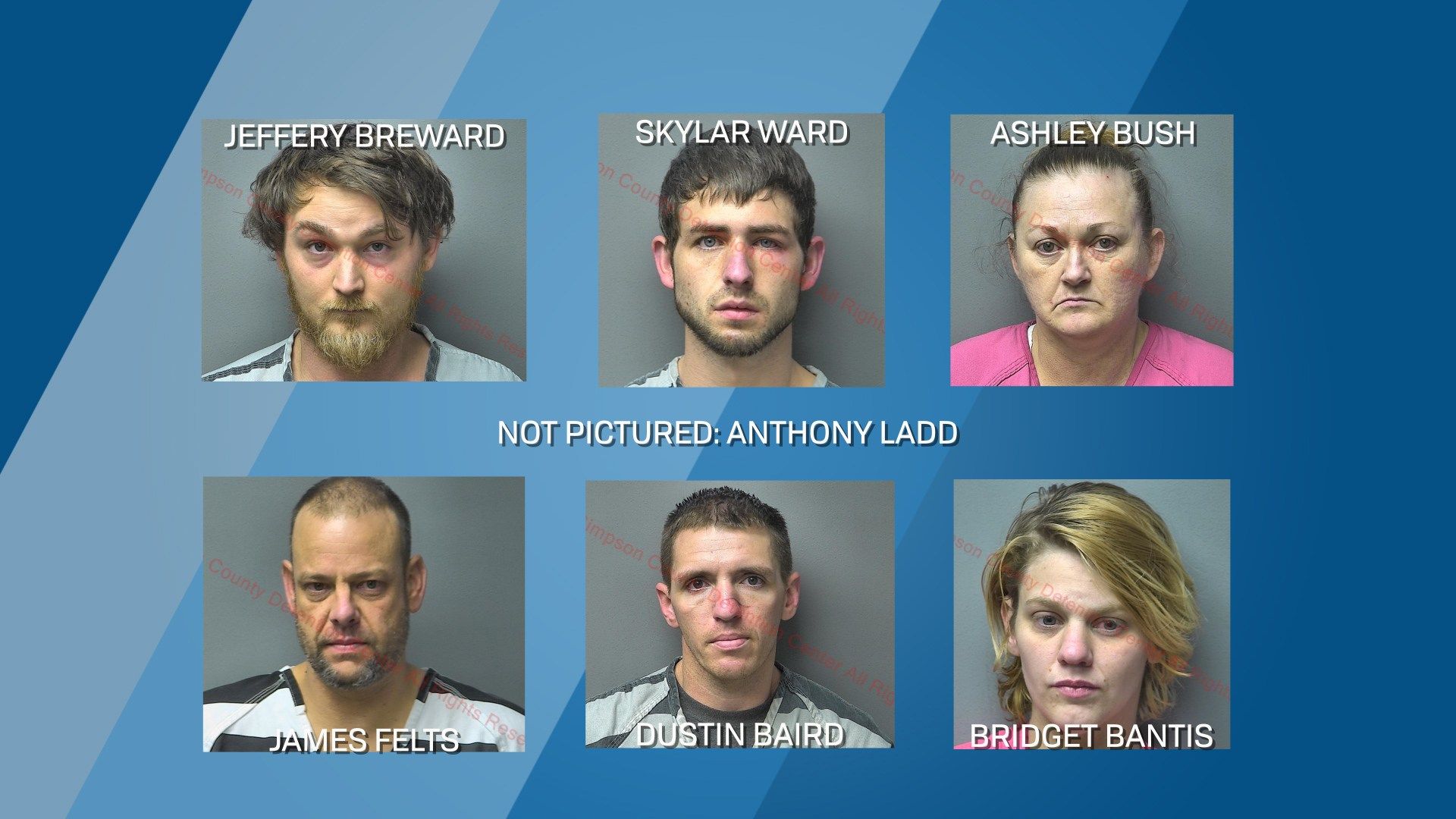 Seven Arrested in Simpson County for Manufacturing, Trafficking