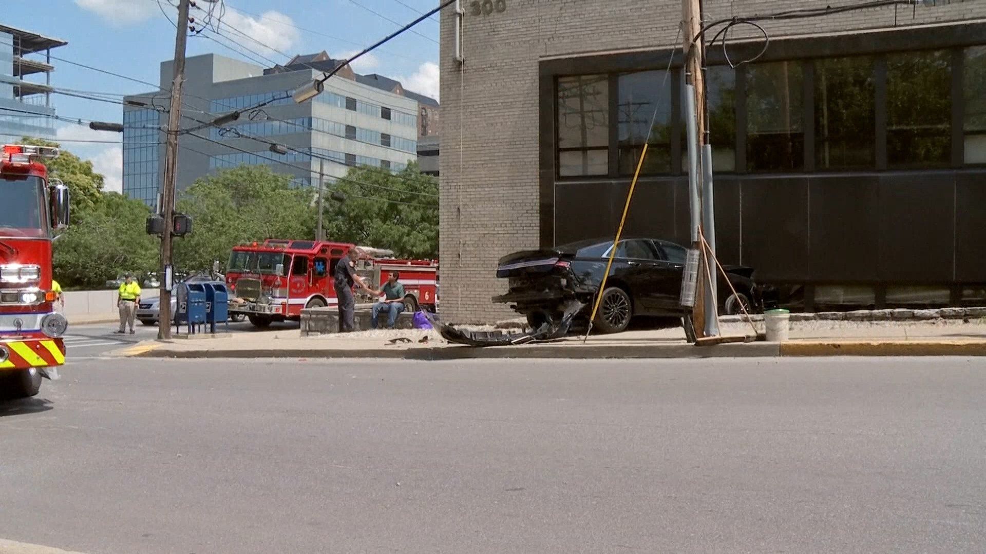 Hit and run accident caught on dash cam