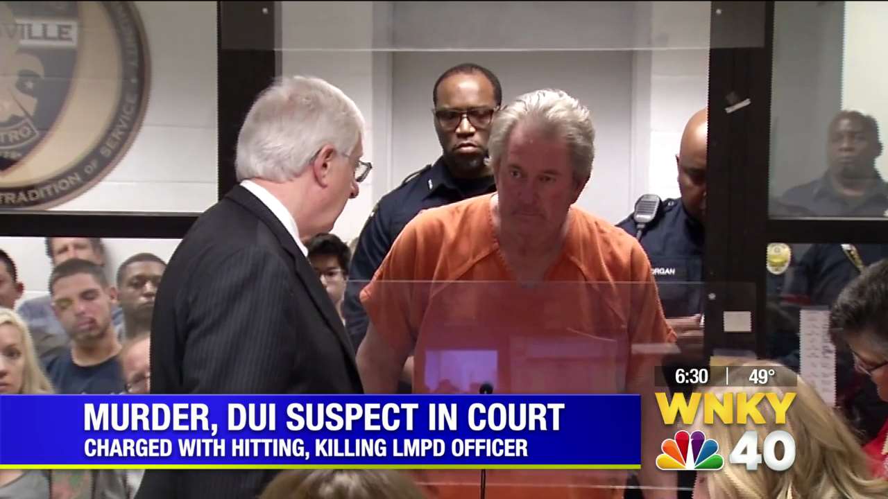 Man charged with murder in officer’s death pleads not guilty WNKY