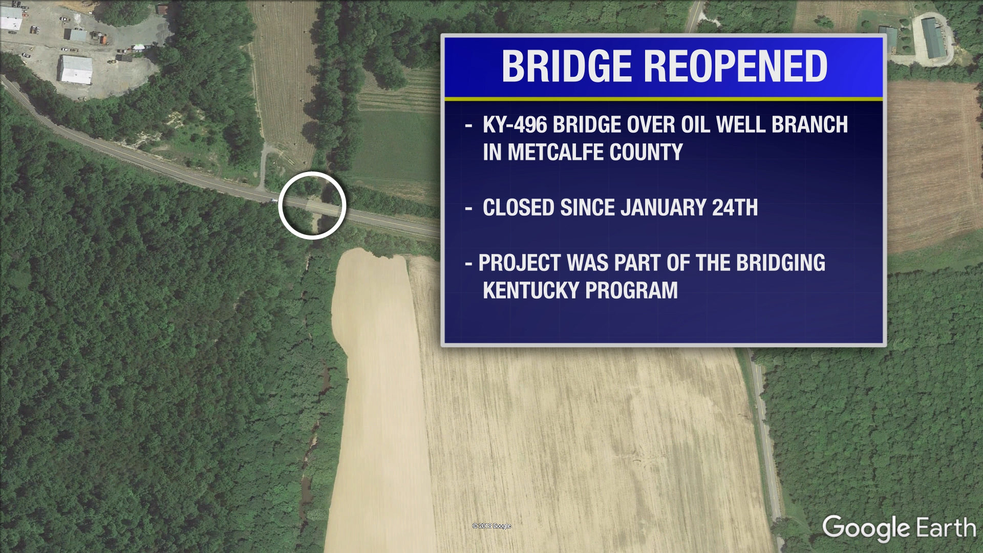 Metcalfe County bridge reopens to traffic after extensive work WNKY