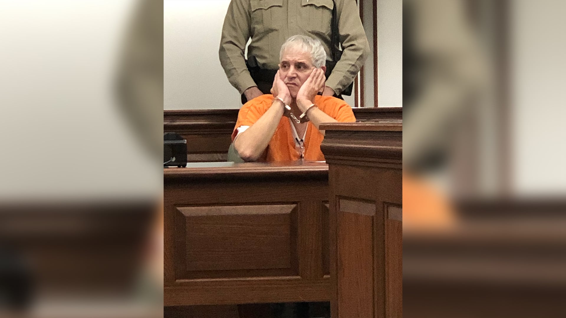 Hearing held for man accused of pulling gun on couple wearing Make ...