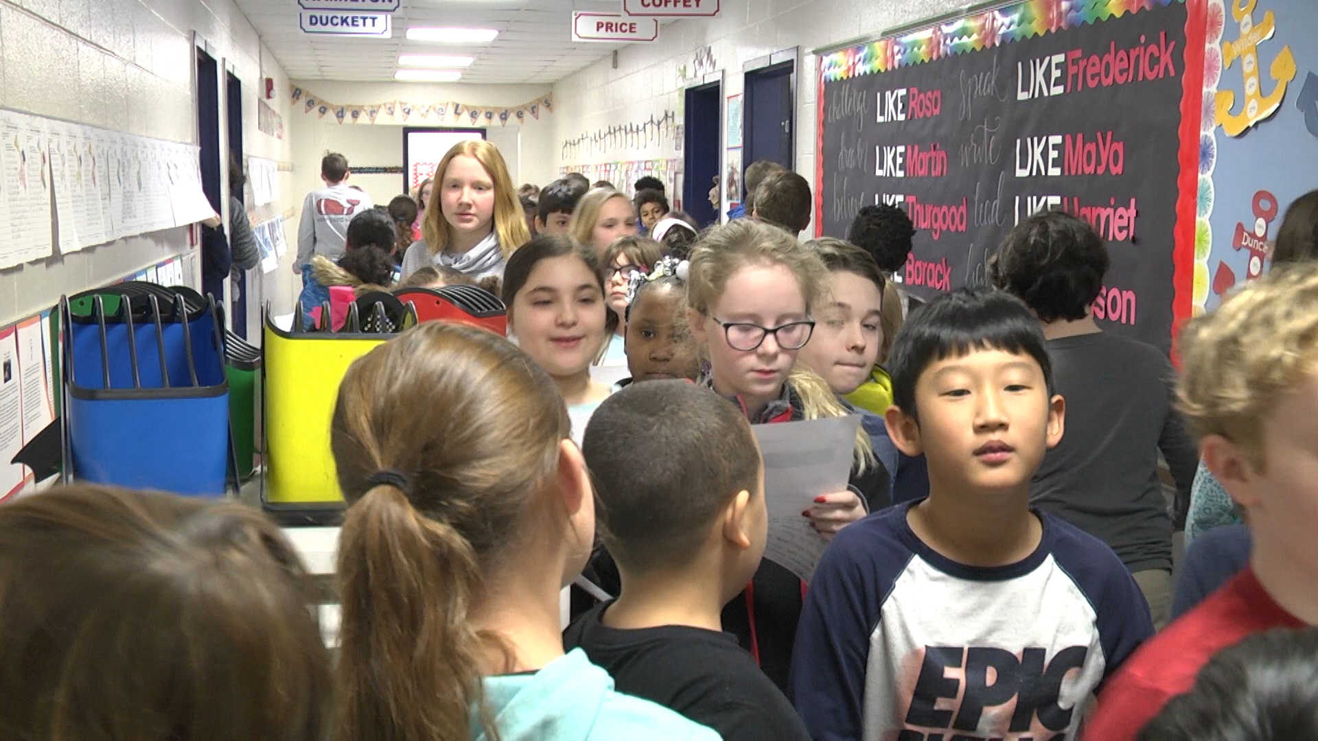 McNeill Elementary students attend career fair WNKY News 40 Television