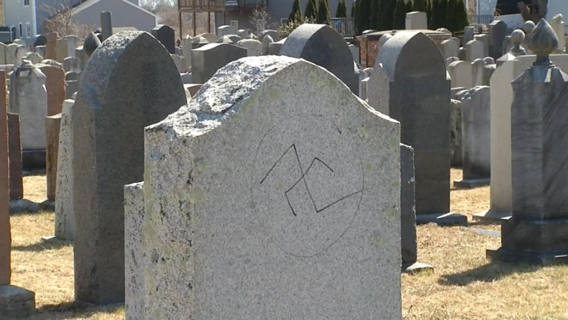 Jewish graves vandalized WNKY News 40 Television