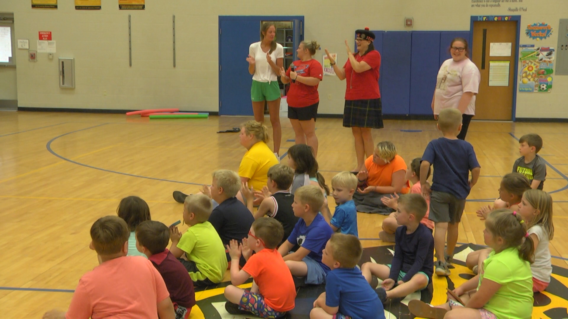 North Jackson Elementary holds mini Highland Games for kids - WNKY News ...
