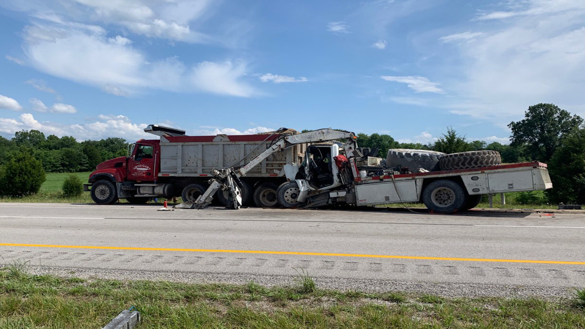 Man Airlifted To Hospital After Crash With Dump Truck On Russellville ...