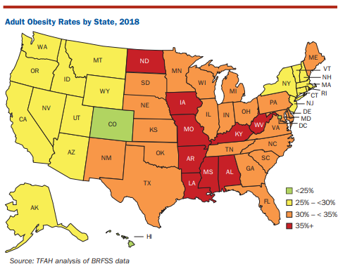 Obesity in Kentucky adults reaches all-time high - WNKY News 40 Television