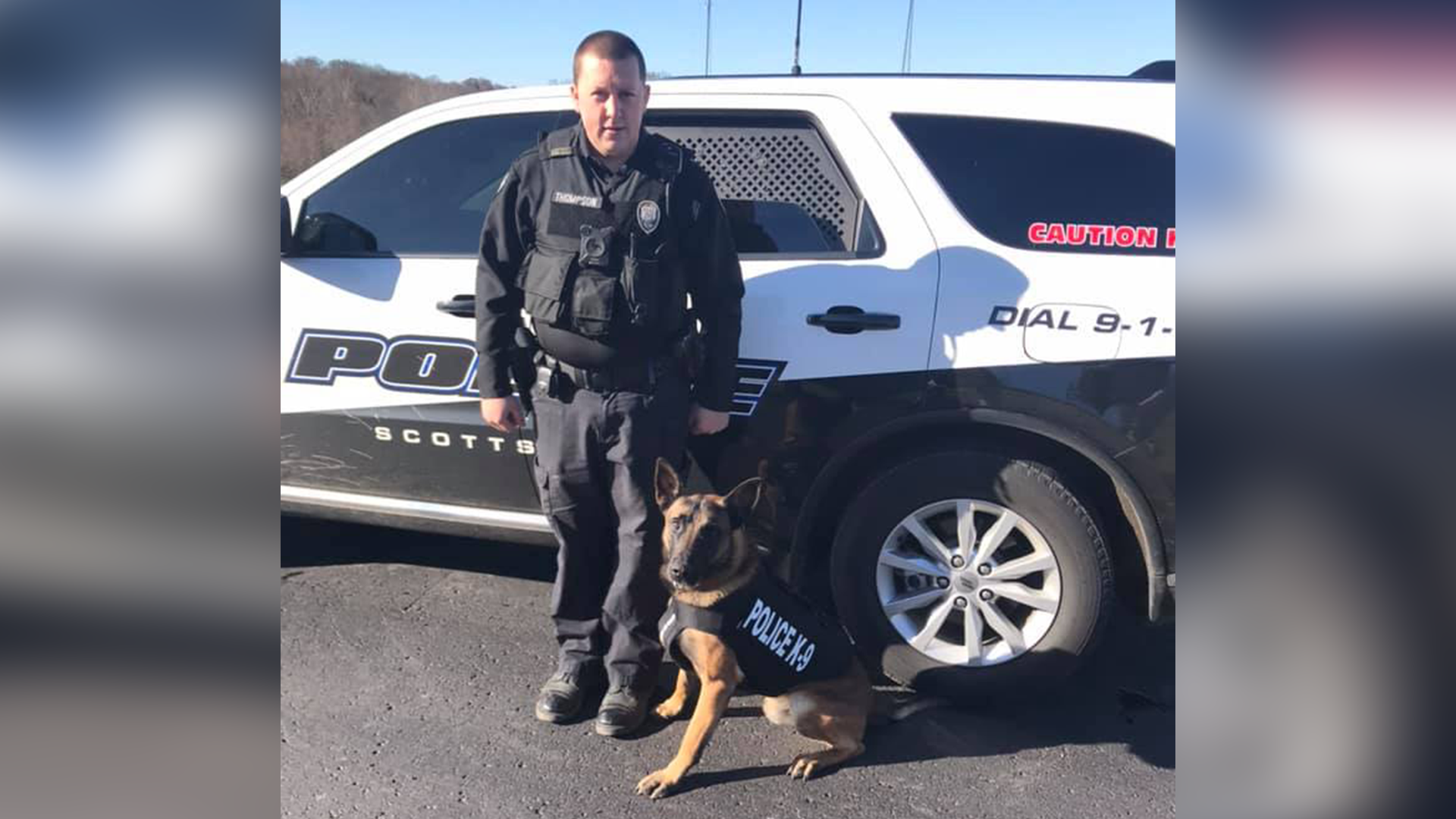 Scottsville Police K9 receives body armor donation WNKY News 40