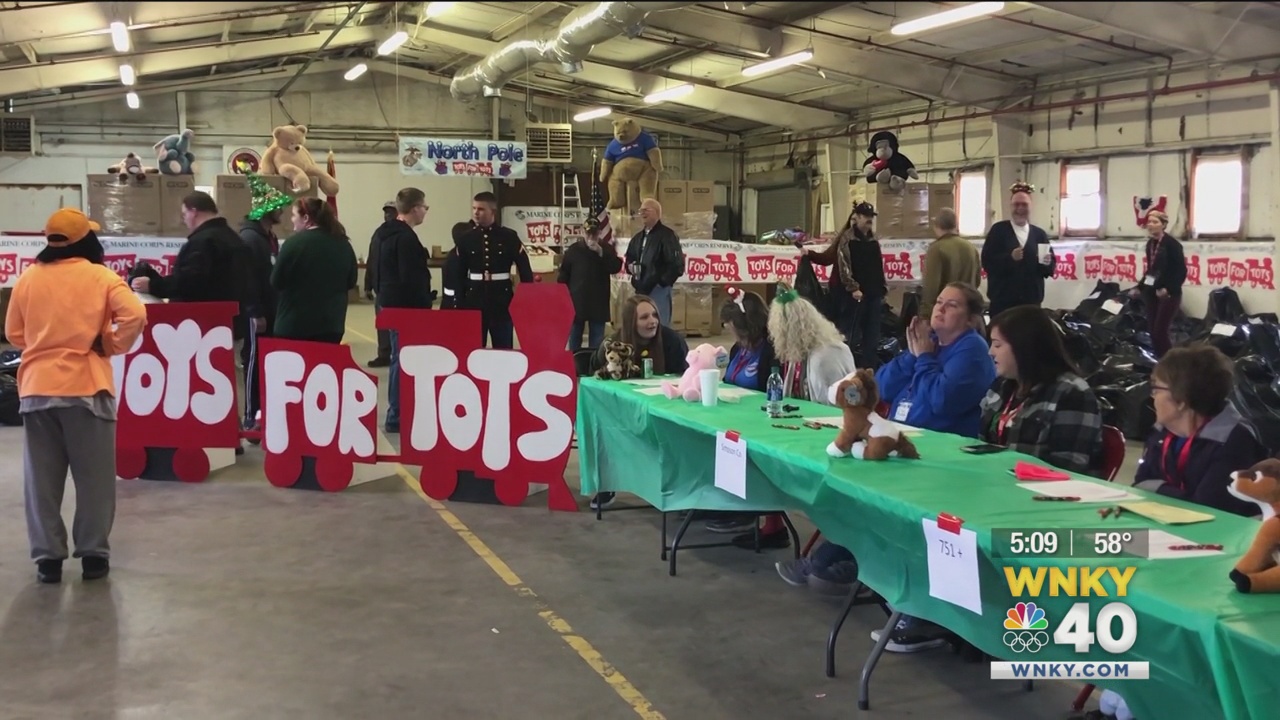 Nearly 23,000 toys donated to Toys for Tots in south central Kentucky