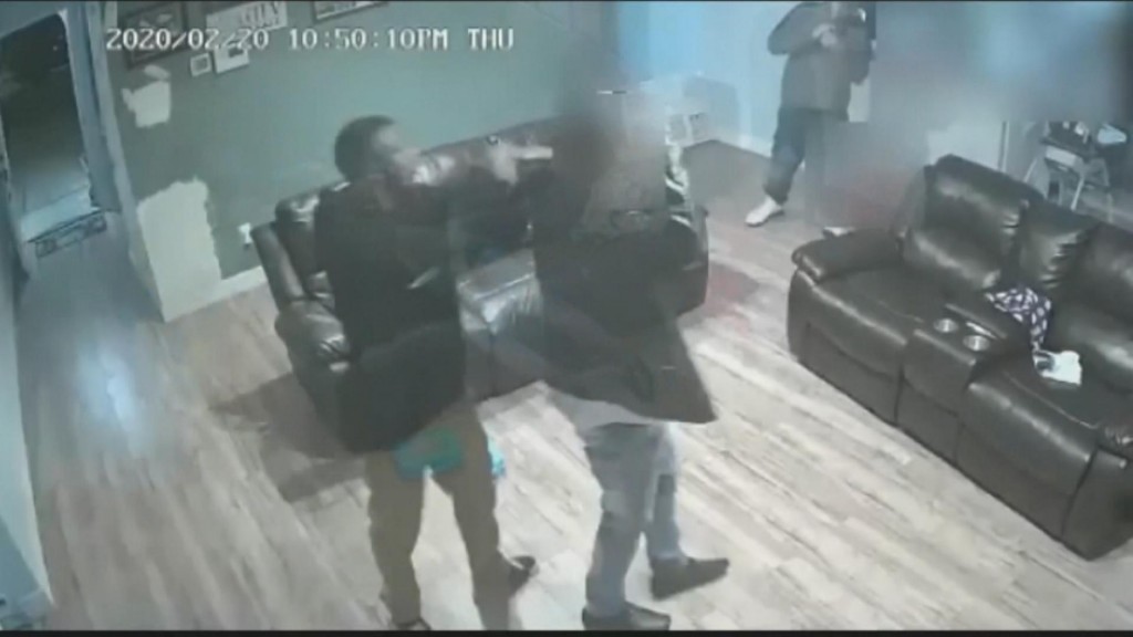 Caught On Camera: Family Held At Gunpoint