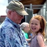 Man Granddaughter