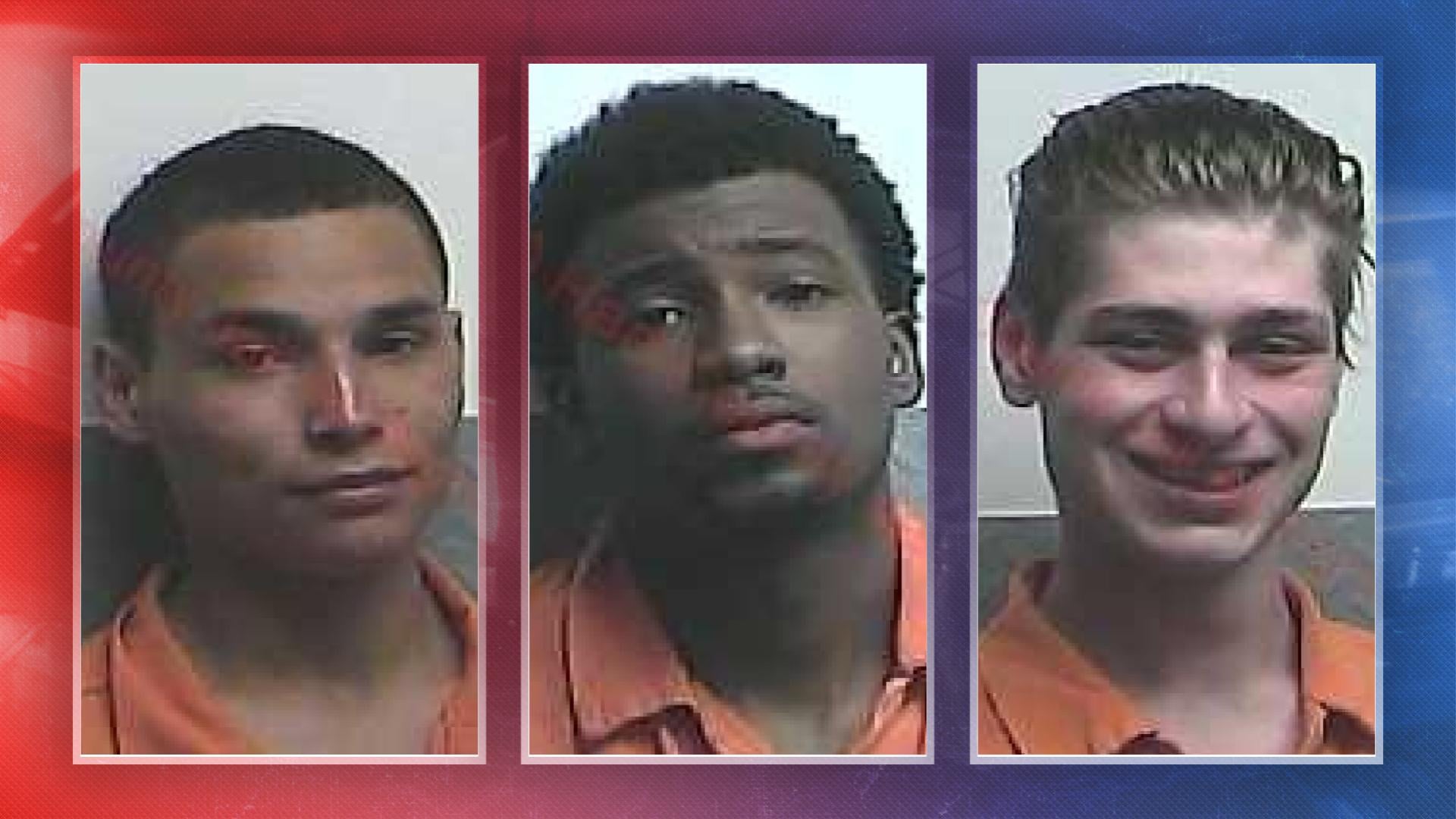 3 men accused of wild armed robbery in Horse Cave - WNKY News 40 Television
