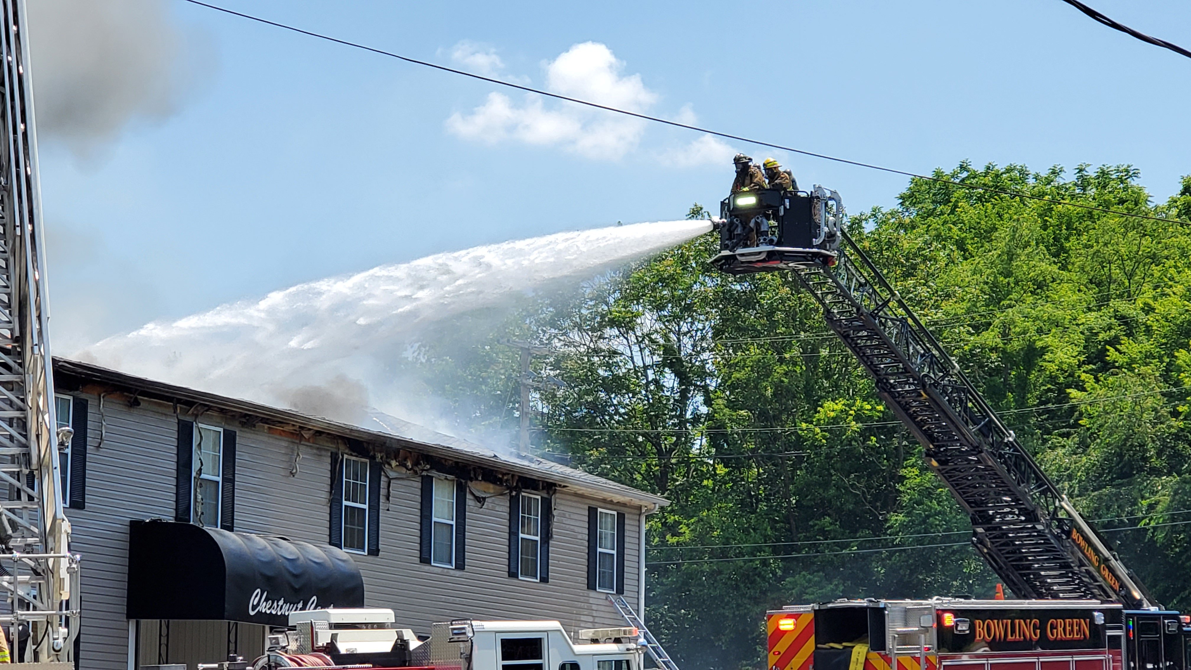 UPDATE Fire at Bowling Green building caused by discarded smoking