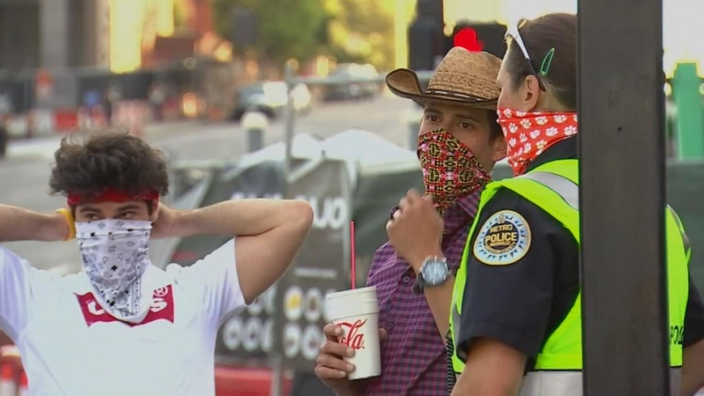 Nashville Police Launch Mask Crackdown