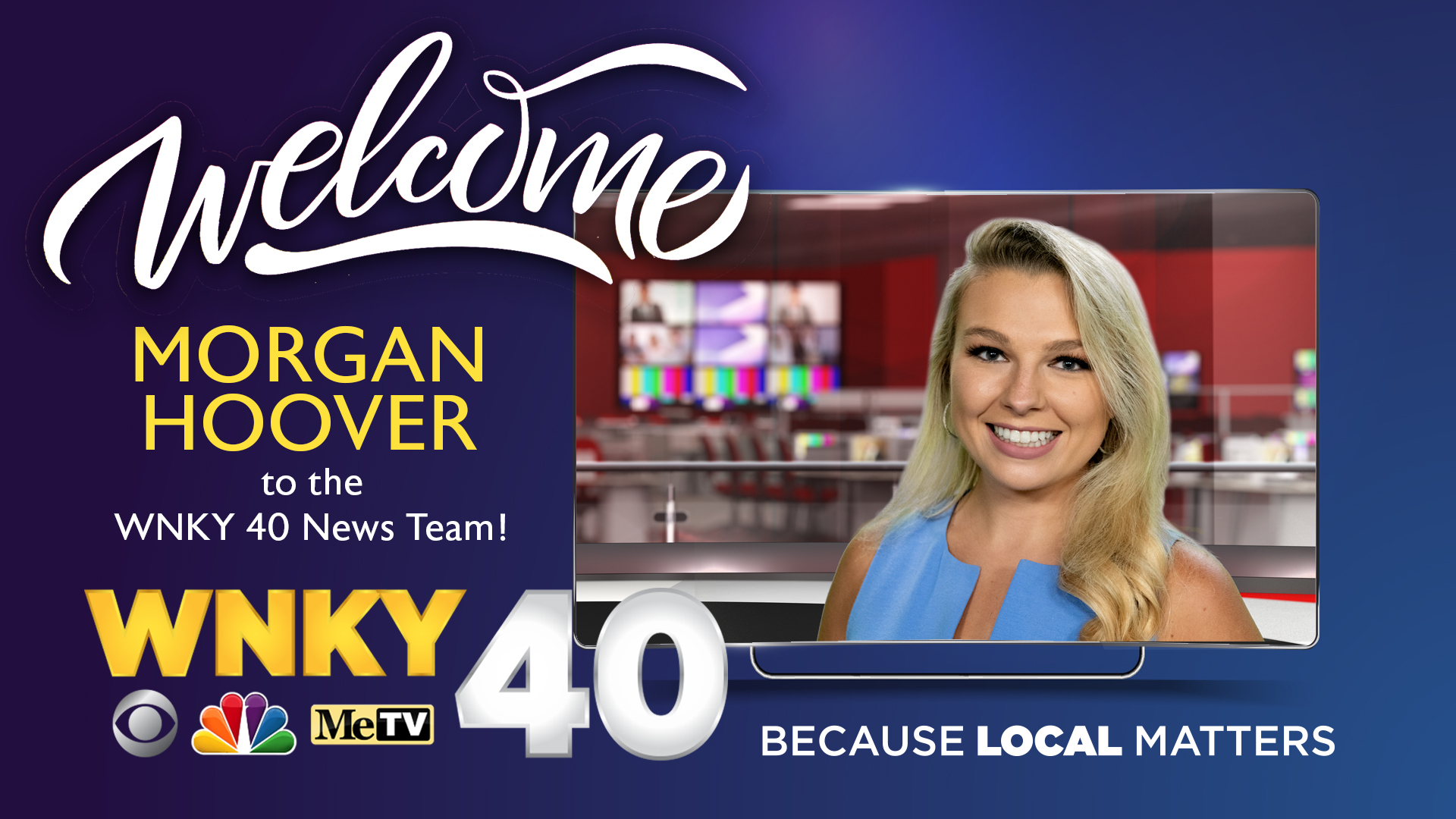 Introducing Morgan Hoover! - WNKY News 40 Television