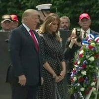 Trumps Korean War Memorial