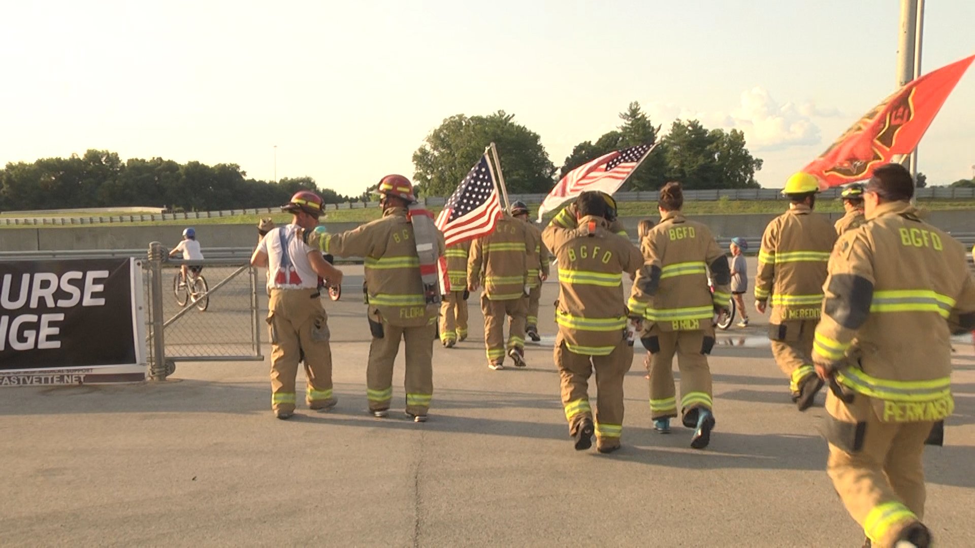 Local Firefighters Walk In Honor Of Fallen 9/11 Firefighters - WNKY ...