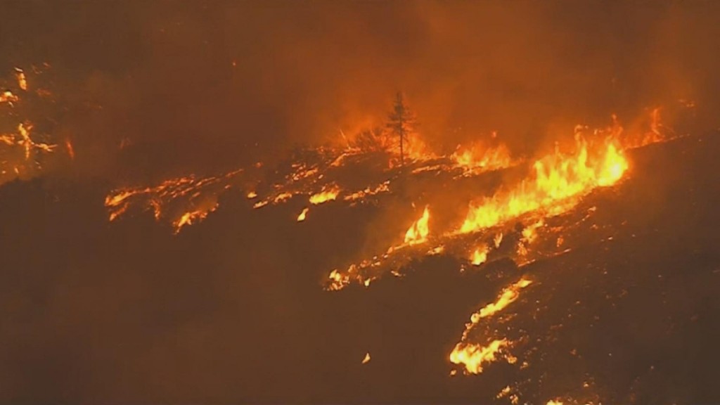California Wildfires Destroy Homes, Leave Dozens Trapped