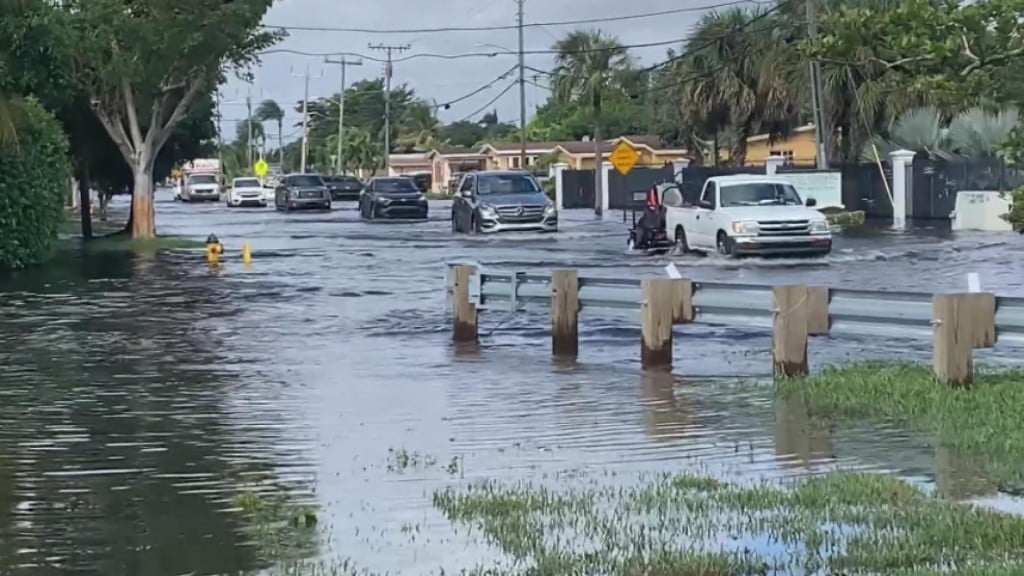 Tropical Storm Eta Lashes South Florida